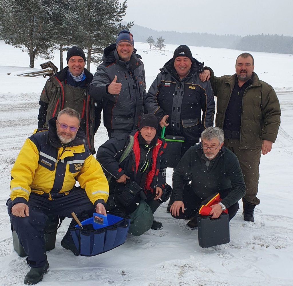родопите подледен риболов