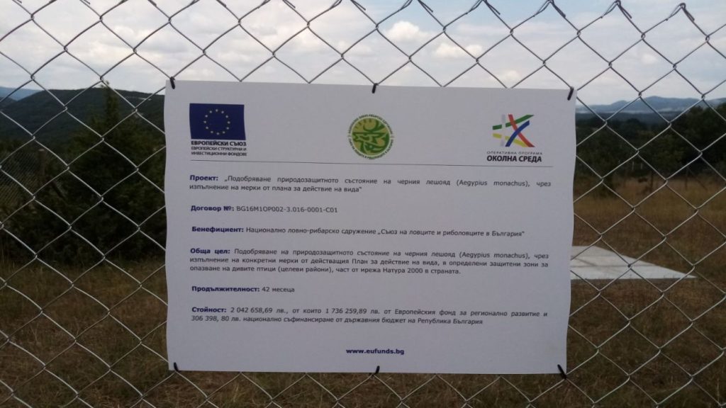 проект черния лешояд