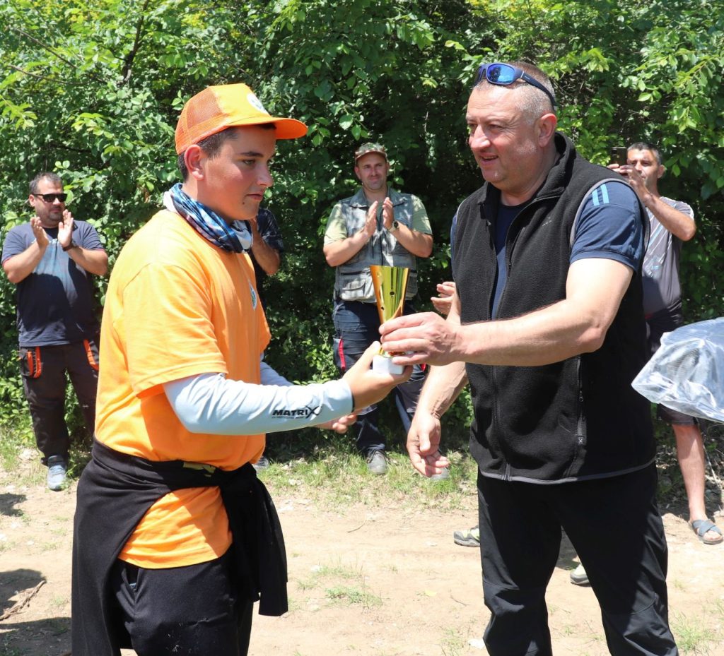 турнира "детето риболовец може без дрога"
